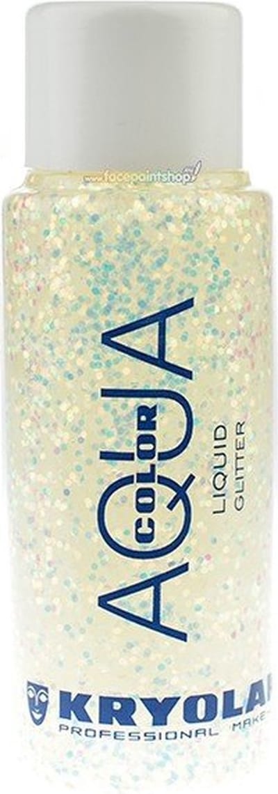 Kryolan Liquid Aquacolor Glitter Pearl Lilac