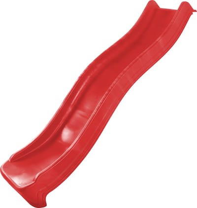 AXI Sky220 Glijbaan met wateraansluiting 220cm Rood – Aanbouwglijbaan van Kunststof voor platformhoogte 120cm