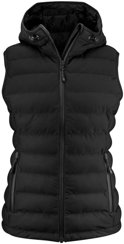 James Harvest WOODLAKE HEIGHTS VEST WOMAN 2121046 - Zwart - XS