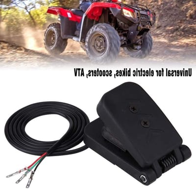 Elektrische Go-Kart Pedalen met Gascontrole en Remfunctie - 12V/24V Universele Motorcontroller voor Scooters en UTV's