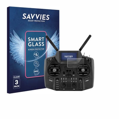 3 Stuks Savvies Screenprotector - geschikt voor Radiomaster GX12 - beschermfolie glas transparant