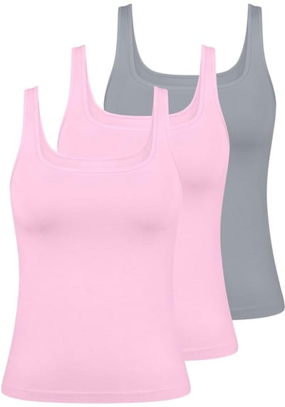 sloggi Dames onderhemd 3 pack GO Sense