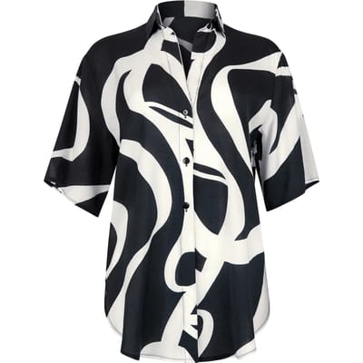 Overhemd Lisca HONOLULU Zomershirt met slipe mouwen