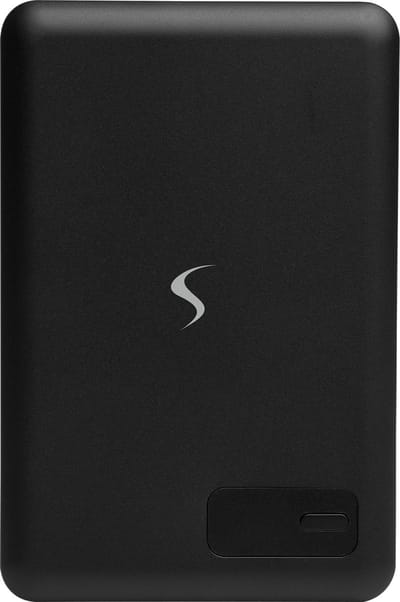 Scapade magnetische Qi2 powerbank (5.000mAh/20W) – Qi2 magnetisch draadloos opladen – LED percentage weergave – Compatibel met MagSafe - Zwart