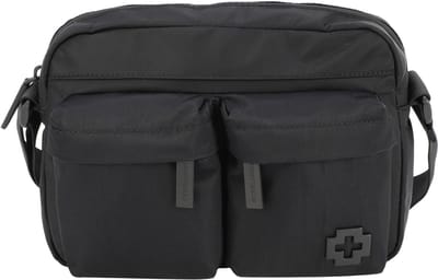 strellson Schoudertas Wood Street Odd Shoulderbag Black Zwart