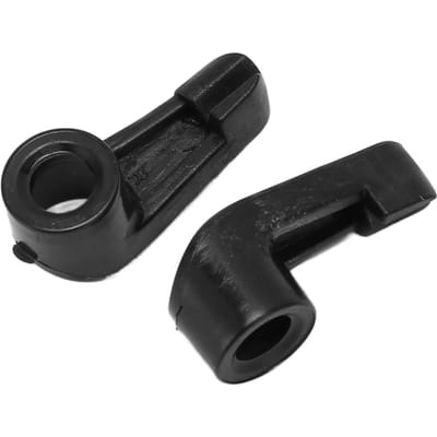 2 Stuks Shuttle Race Houder Duurzaam Plastic Eenvoudige Installatie Stabiele Lichte Shuttle Race Cover voor black