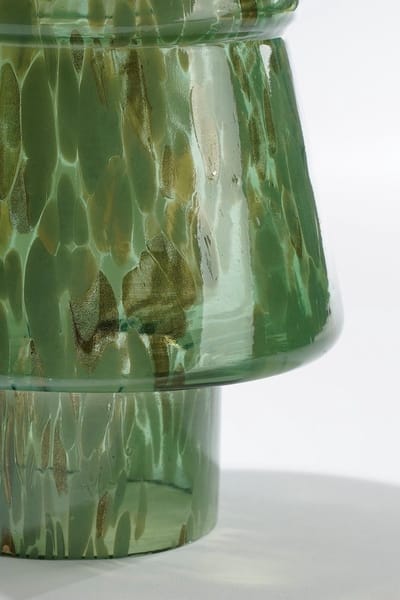 House of Seasons Kerstdecoratie Boom - H42 x Ø16 cm - Glas - Groen