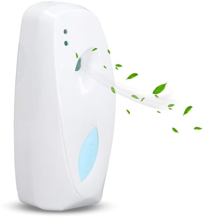 Allecto - Automatische Luchtverfrisser - Wandgemonteerde Geursproeier - Intelligente Timing - Spraydispenser - Voor Thuis en Kantoor - Lichtsensor