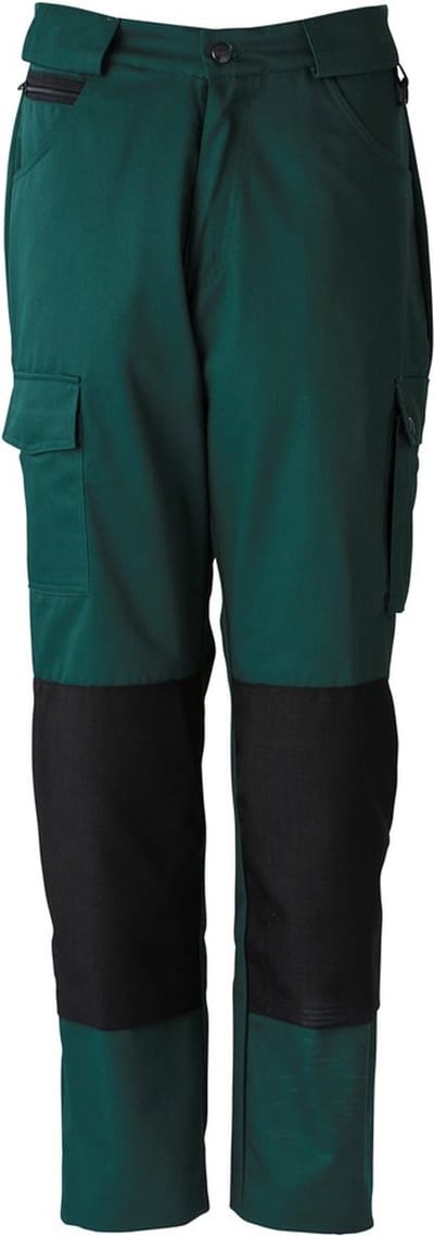 HAVEP Werkbroek Worker kniezakken 8597 - Flessengroen/Zwart - 62
