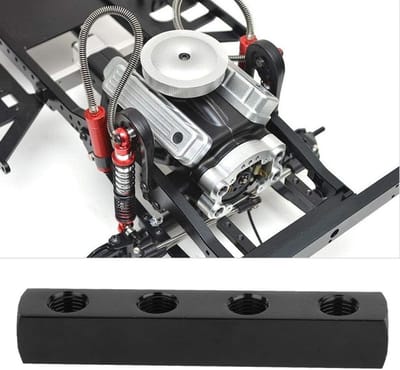Aluminium Pneumatische Lucht Slang Manifold Inline met SPP Draad 1/4 Inch voor Luchtcompressor - 3-Weg en 4-Weg Opties voor Efficiënte Luchtverdeling