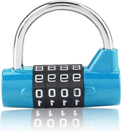 Dailygoods- Cijferslot 4 Cijfers - Veiligheidsslot - Lock voor