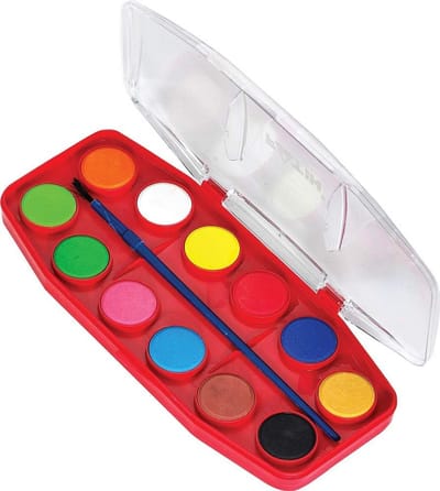 Aquarelverf Set - Waterverf Schilderen - Creatief Uiten - Briljante Levendige Kleuren - 12 Kleuren - Niet van toepassing
