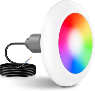 RGB LED Zwembadspot 25W - Schroefbare Onderwaterverlichting met Synchronisatiebediening voor Elk Type Zwembad