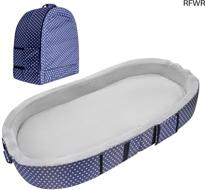 RFWR® Opvouwbaar Reisbed voor Peuters en Baby's met Zacht Matras - Wasbaar en Waterdicht
