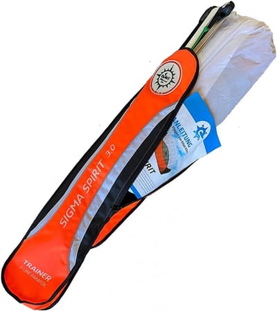 Sportieve Vlieger - Trekvlieger Bar - Watersport Plezier - Controleerbaar Bij Wind - 140x50x10 cm - Oranje