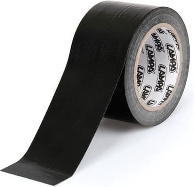 Duct tape zwart 50 mm