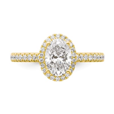 Luna Creation - 709.7354 - Ring - Dames - 585GG - Ringmaat 54