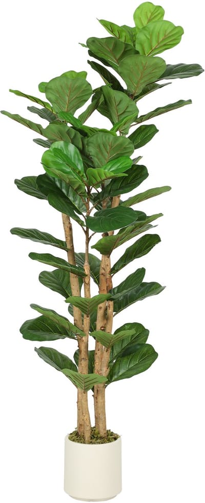 Homcom Kunstmatige Planten-Kunststof-50L x 50B x 150H cm-Groen