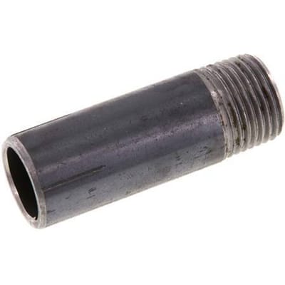 R 1/2'' Buitendraad x 21.3mm Stalen Pijpnippel met Las uiteinde 50 Bar DIN 2982 - 60mm [5 Stuks]