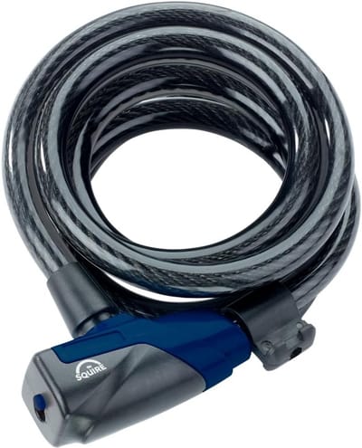 Fietskabelslot - Stalen Kabel - Fiets Beveiligen - Geïntegreerd Sluiting - 1800mm Lengte - Zwart