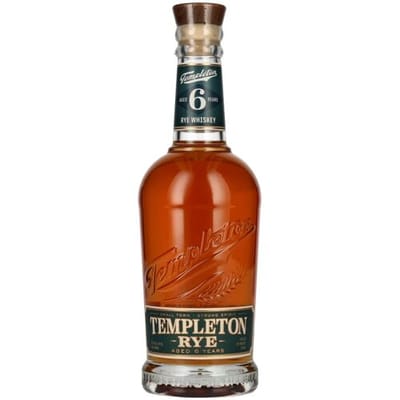 Templeton Rogge Whiskey Templeton Rye 6 Years Old Straigth Rye Whiskey 45,8% Vol. 0,7l