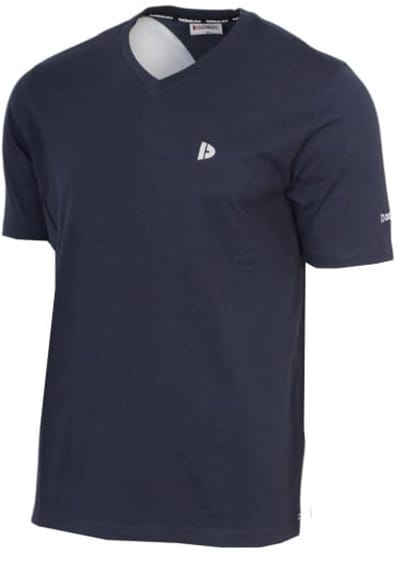 Donnay - T-shirt (Berno) - Sportshirt - V-hals shirt - Heren - Navy (010) - maat S