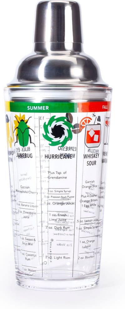 Kikkerland Four Seasons Cocktailshaker- 400ML