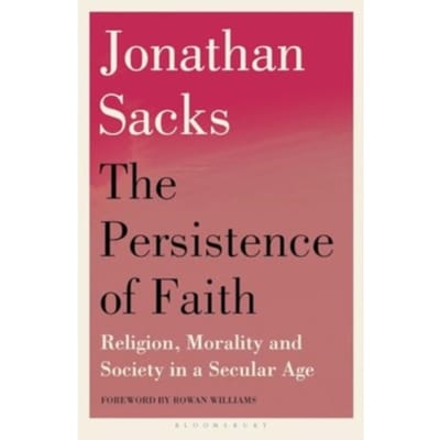 The Persistence Of Faith - Sir Jonathan Sacks