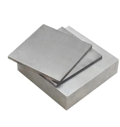 Titanium Plaat - Metaal Folie - Industrieel Metaalwerk - Hoge Corrosiebestendigheid - 2.5x100x100mm - Zilver