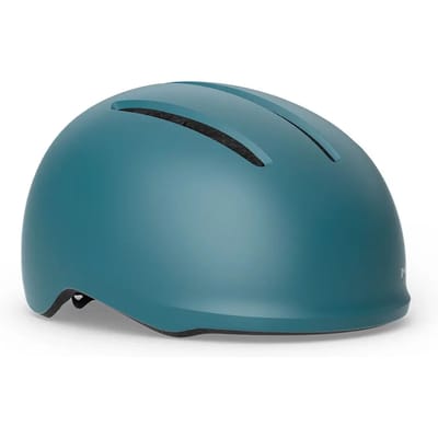 MET Vibe Fietshelm Mannen & Vrouwen – Fietshelm E-Bike Volwassenen – Elektrische Fiets – Stadsfiets – Maat L (58-61cm) – Blue Matt (Blauw)
