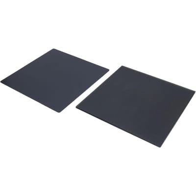 Speciaal glazen printbed van 257x257 mm met magnetische voet voor 3D-printers, geschikt voor de Bambu X1. gray