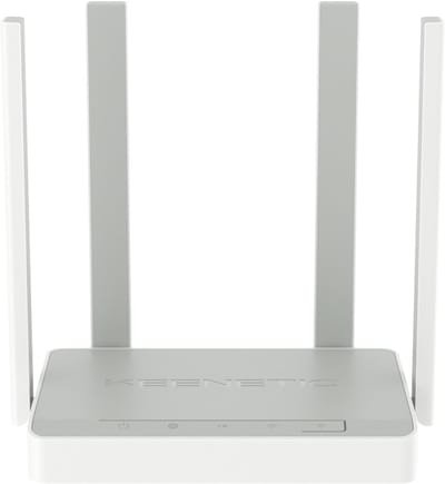 Keenetic KN-1912 draadloze router Fast Ethernet Dual-band (2.4 GHz / 5 GHz) Grijs, Wit