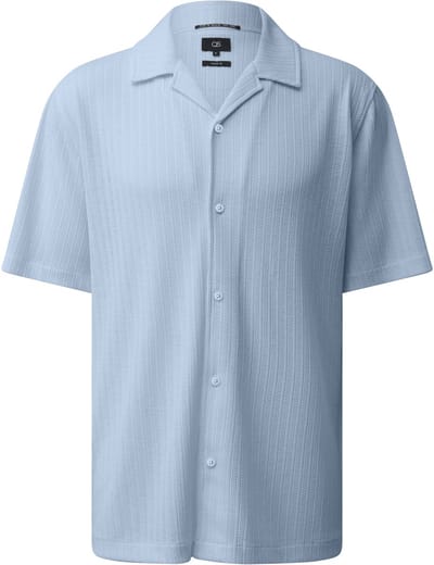 Geweven textiel shirt QS