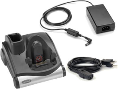 Zebra 1-Slot Serial/USB Cradle Zwart