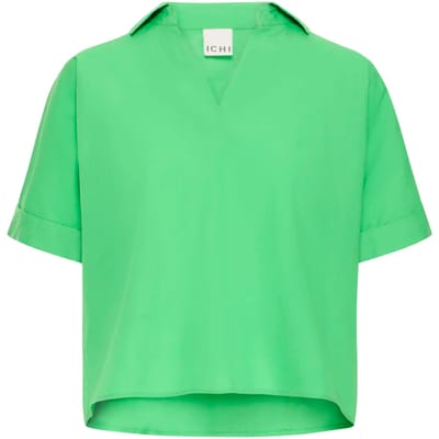 Ichi IHIMANA SH Dames Blouse - Greenbriar