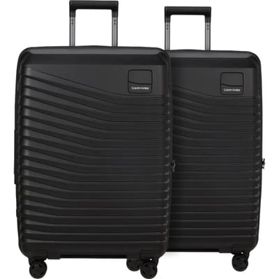 Samsonite Intuo Expandable Spinner 69cm Duo Pack Black