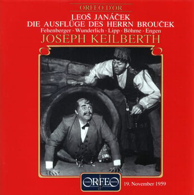 Lorenz Fehenberger, Fritz Wunderlich, Joseph Keilberth, Bayerische Staatsoper, Joseph Keilberth - Janácek: The Excursions Of Mr. Broucek (2 CD) (Remastered)