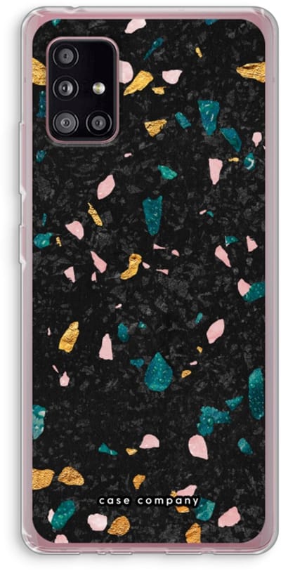 Case Company® - Hoesje geschikt voor Samsung Galaxy A51 5G hoesje - Terrazzo N°10 - Soft Cover Telefoonhoesje - Bescherming aan alle Kanten en Schermrand