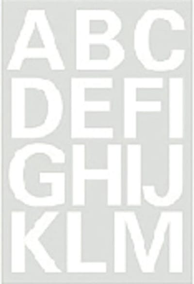 Etiket herma 4169 25mm letters a-z wit | 10 stuks