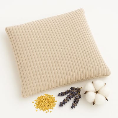 Herbruikbare Warmte- en Koudepakking met Gierst en Lavendel voor Nek en Rug