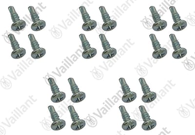 VAILLANT Schroef, (5 x 4) 0010038138 Adapter 60/100 naar 63/96 e.a. Vaillant-Nr. , 0010026940
