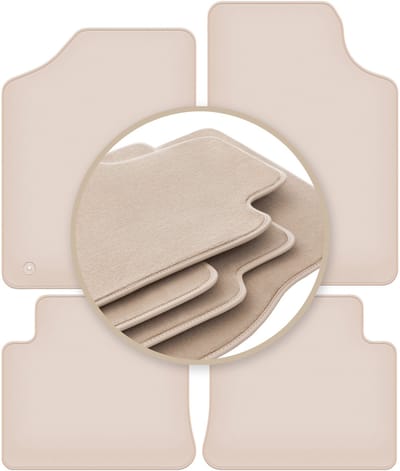 PREMIUM beige matten voor: Citroen ZX hatchback 1991-1998