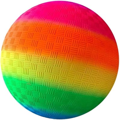 Regenboog PVC-kinderzachte ballen - Sapballen en duurzame stuiterballen - Perfect voor kinderen, cadeaus
