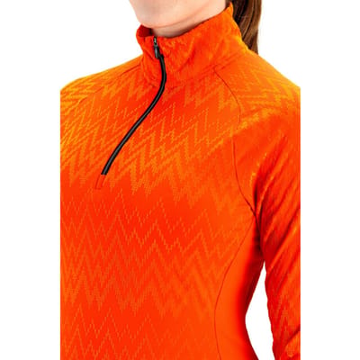 FALCON - clementine - Skipully met rits dames - Oranje