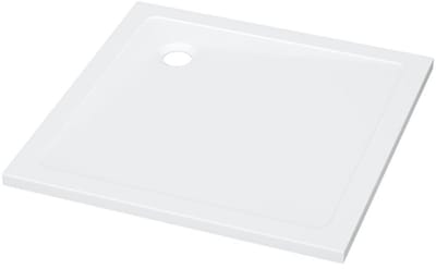 FugaFlow Efficiente Anta Douchebak - 100x100x4cm - vierkant - Acryl - glans wit
