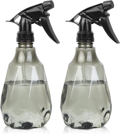 Set van 2 Herbruikbare 500ml Sprayflessen voor Planten, Tuinonderhoud, Haarverzorging en Schoonmaak