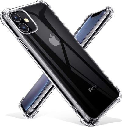 Hoesje voor iPhone 11 backcover Shockproof siliconen Transparant
