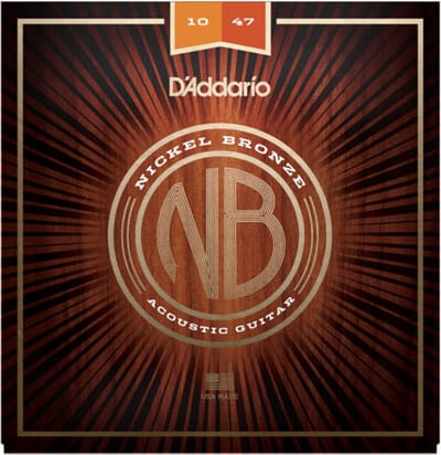 D'Addario NB1047 Nickel Bronze Akoestische Snaren (10-47) Extra Light