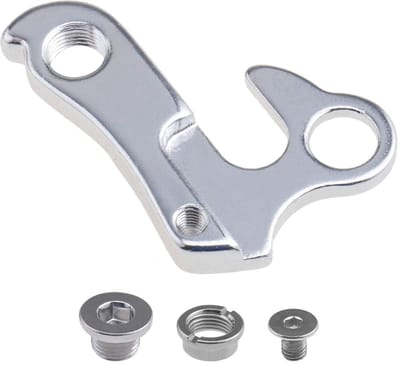 Allecto - Fiets Achter Gear Mech Derailleur Hanger - Aluminium - Zilver - Vervangingsonderdeel voor MTB - Duurzaam en Lichtgewicht