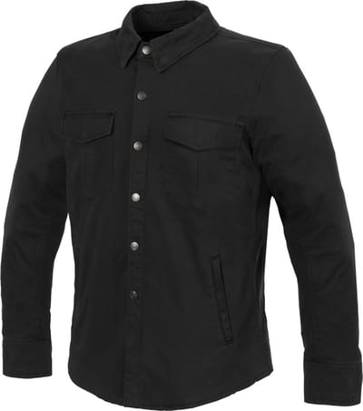 Büse Jackson II Zwart Motor Overhemd - Shirts
